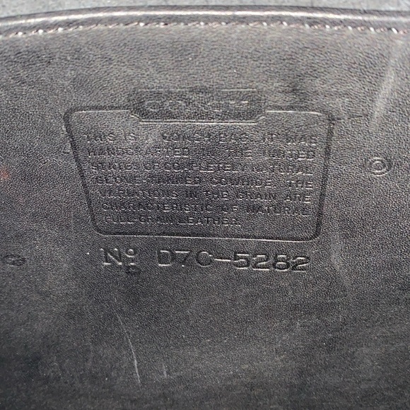 Vintage Embassy Coach Briefcase-smooth, black leather, great condition - Picture 9 of 10